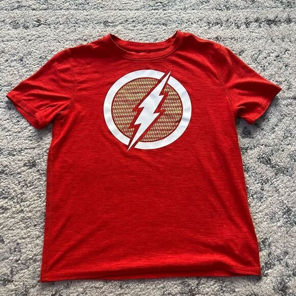 Boy’s Red Flash T Shirt - Picture 1 of 3